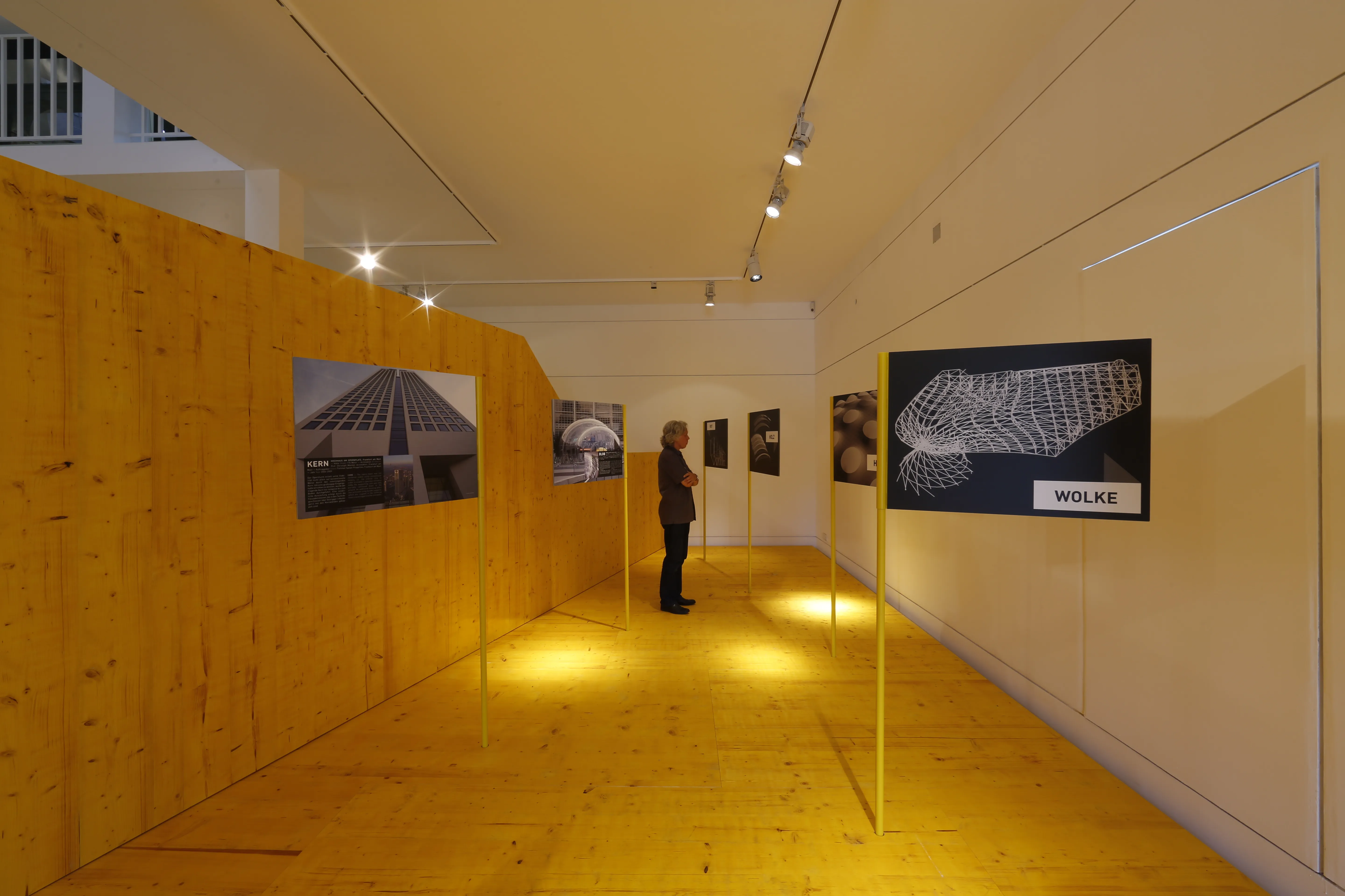 HINTER DEN KULISSEN — Ausstellungsarchitektur für Bollinger+Grohmann im Deutschen Architekturmuseum · Frankfurt 2013, Bild 5