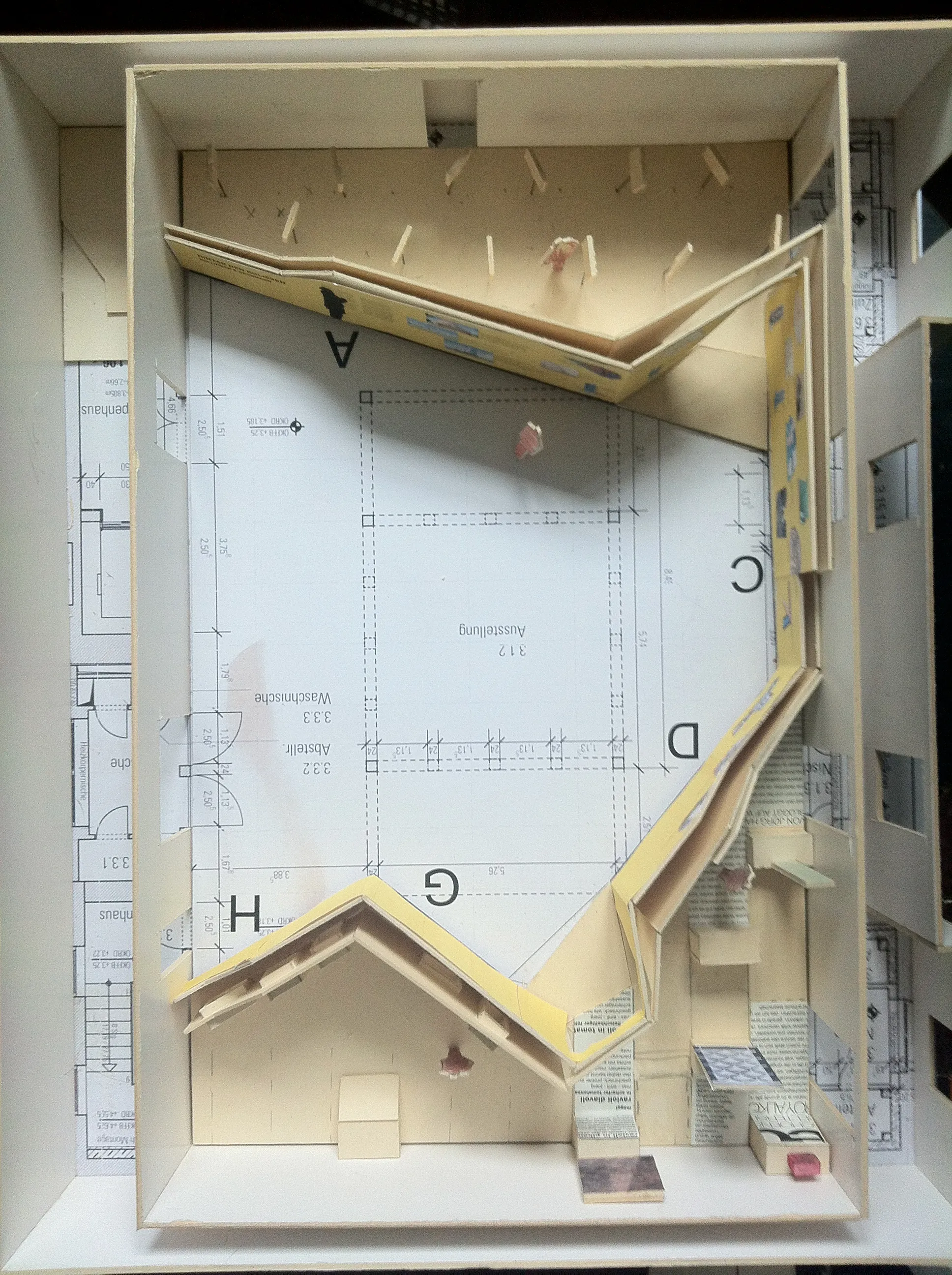 HINTER DEN KULISSEN — Ausstellungsarchitektur für Bollinger+Grohmann im Deutschen Architekturmuseum · Frankfurt 2013, Bild 8