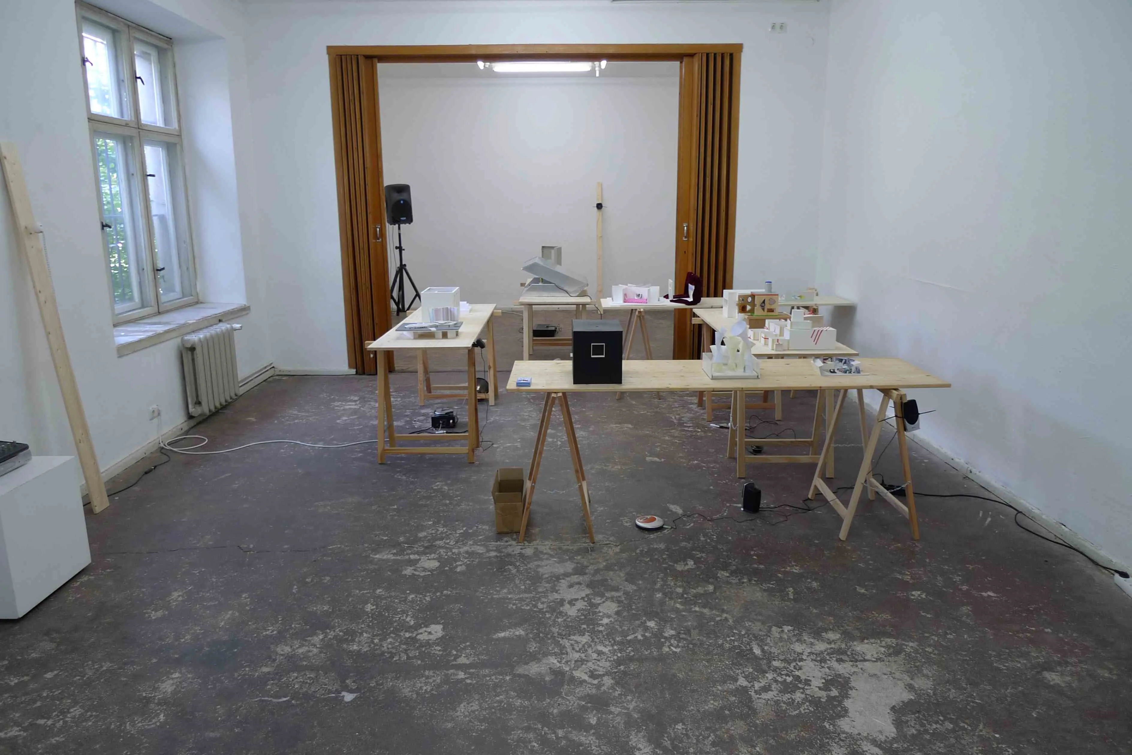 move out — Räumliche Interpretation von Klangaufnahmen · internationale Kunstaktion 2011, Bild 15